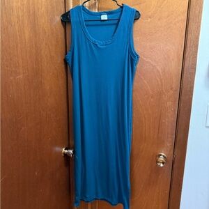 Essentials Teal Ribbed Top